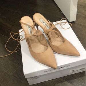 Steve Madden tie lace up heels